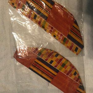 2 pack  Kente Kufi Hat print  #1 100% cotton